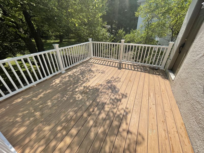 Deck in Weleslley MA