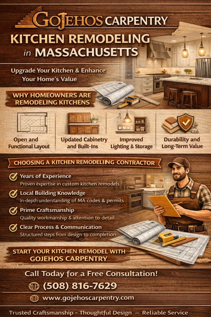 Kitchen Remodeling in Massachusetts