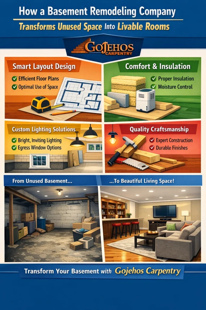 professional basement remodeling