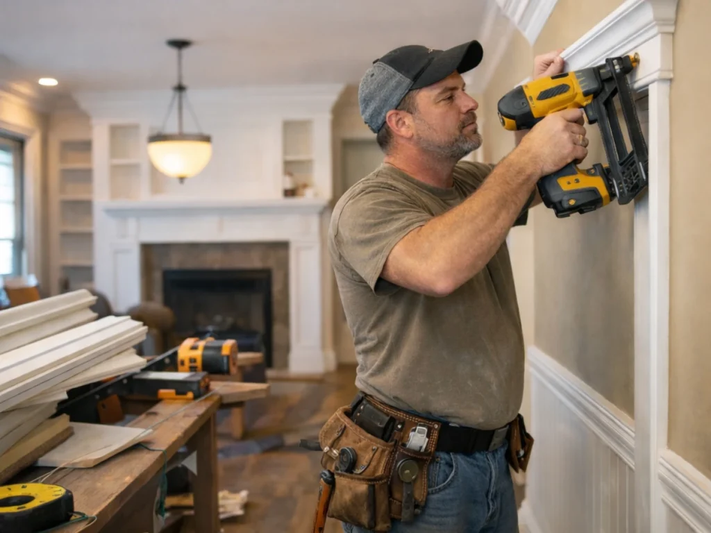 Finish carpentry repair, MA